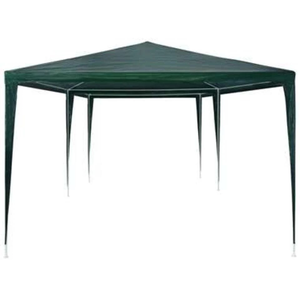 VidaXL Partytent 3x6 M PE Groen 4 VidaXL Partytent 3x6 M PE Groen - Afbeelding 2