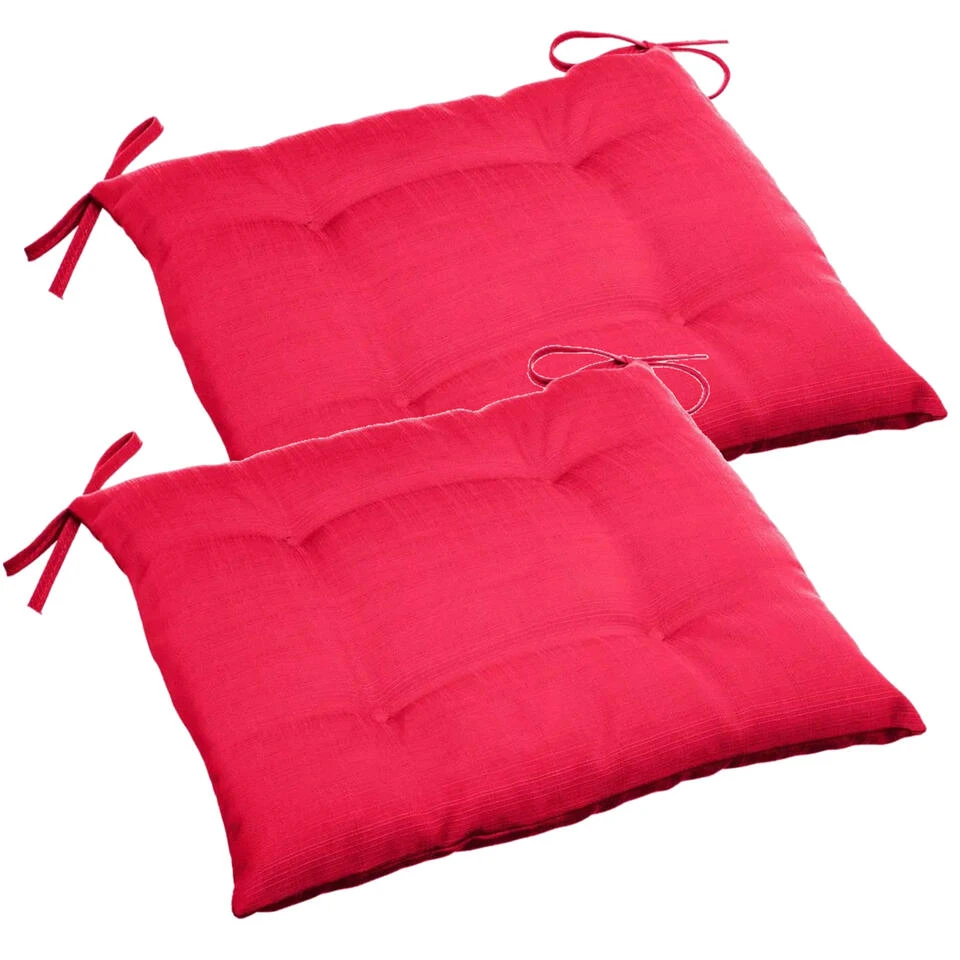 Hesperide Tuinstoelkussen - Rood - Uv-bestendig - 40 Cm 5 Hesperide Tuinstoelkussen - Rood - Uv-bestendig - 40 Cm - Afbeelding 3
