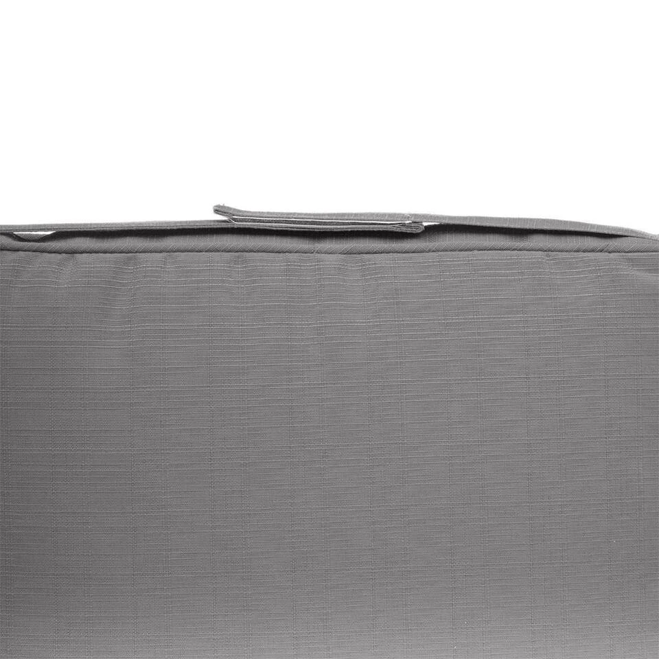 Hesperide Stoelkussens - Binnen/ Buiten Stoelen - Grijs - 40 X 4 Cm 4 Hesperide Stoelkussens - Binnen/ Buiten Stoelen - Grijs - 40 X 4 Cm - Afbeelding 2