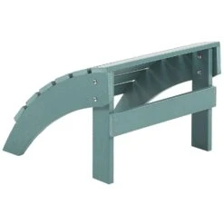 Beliani Voetenbankje ADIRONDACK - Blauw Kunsthout -tuinmeubelen 0a33f0252ada45579dd4a15e60eb3d06