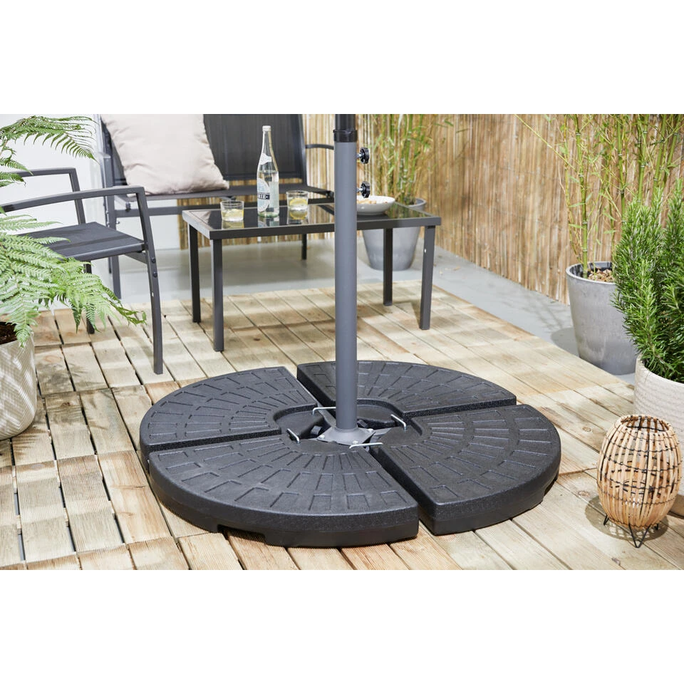 909 Outdoor Vulbaar Voetstuk Voor Parasol, 100 X 100 Cm 4 909 Outdoor Vulbaar Voetstuk Voor Parasol, 100 X 100 Cm - Afbeelding 2