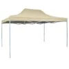 VidaXL Vouwtent Pop-up 3x4,5 M Crèmewit -tuinmeubelen 1000001083