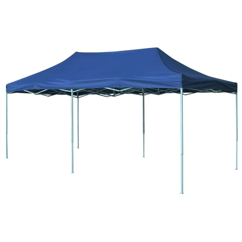 VidaXL Vouwtent Pop-up 3x6 M Blauw 3 VidaXL Vouwtent Pop-up 3x6 M Blauw