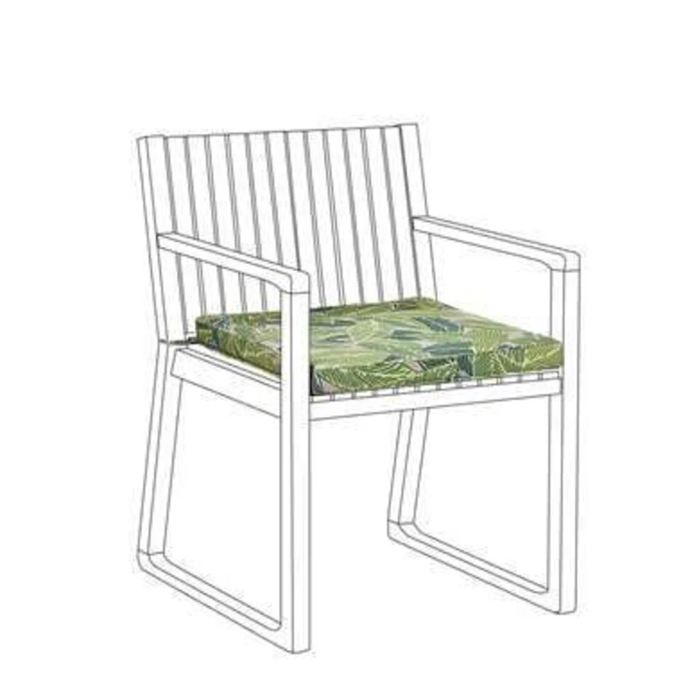 Beliani Zitkussen SASSARI - Groen Polyester 5 Beliani Zitkussen SASSARI - Groen Polyester - Afbeelding 3