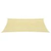 VidaXL Zonnescherm HDPE Vierkant 2x2 M Beige