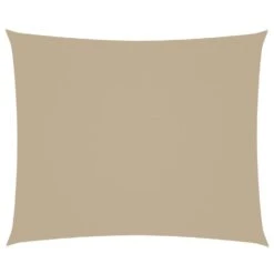 VidaXL Zonnescherm Rechthoekig 4x6 M Oxford Stof Beige