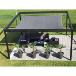 Shadow Comfort Vierkant 4x4m Sahara Sand -tuinmeubelen 1000013747 0111
