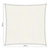 Shadow Comfort Vierkant 3x3m Arctic White 1 Shadow Comfort Vierkant 3x3m Arctic White -tuinmeubelen 1000013785