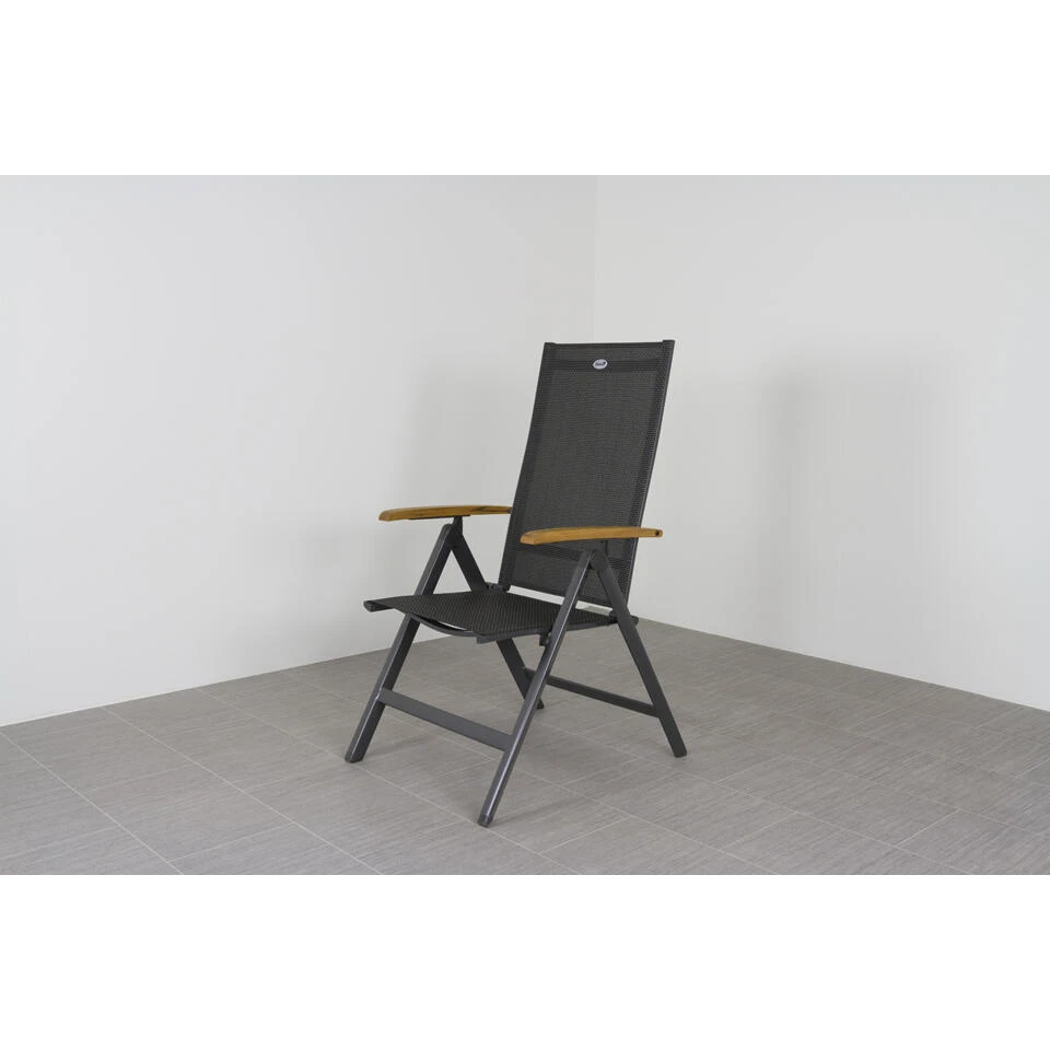 Hartman Verstelbare Tuinstoel Napoli - Teak Armleuning 5 Hartman Verstelbare Tuinstoel Napoli - Teak Armleuning - Afbeelding 3