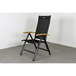 Hartman Roma Verstelbare Tuinstoel - Teak Armleuning -tuinmeubelen 1000031711 0102