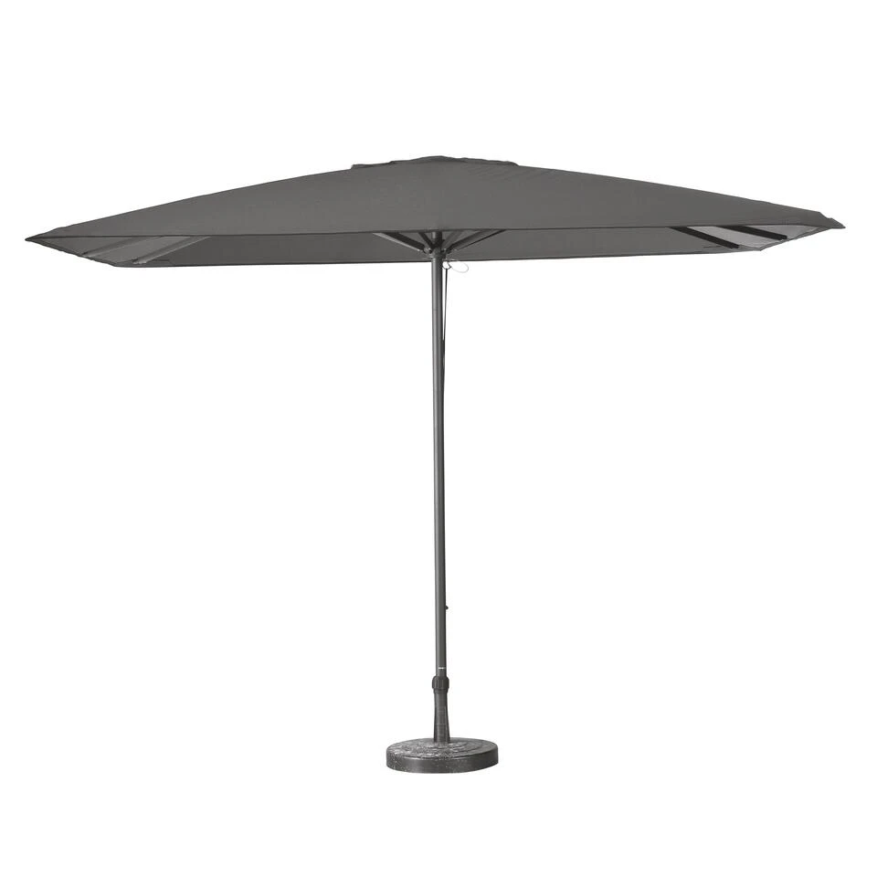 Madison - Parasol Profi-line - Rond 400x300 - Volant - Grijs 3 Madison - Parasol Profi-line - Rond 400x300 - Volant - Grijs