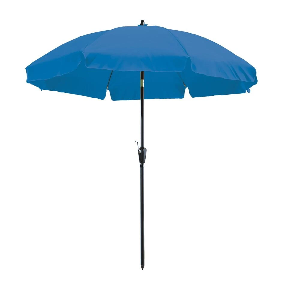 Madison - Parasol Lanzarote Round Aqua - 250cm - Blauw 3 Madison - Parasol Lanzarote Round Aqua - 250cm - Blauw