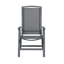 Garden Impressions Rosa Tuinstoel Verstelbaar - Antraciet -tuinmeubelen 1000040803 0103
