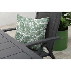 Garden Impressions Rosa Tuinstoel Verstelbaar - Antraciet -tuinmeubelen 1000040803 0104