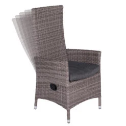 Garden Impressions Nice Verstelbare - Stoel Grijs -tuinmeubelen 1000040804 0104