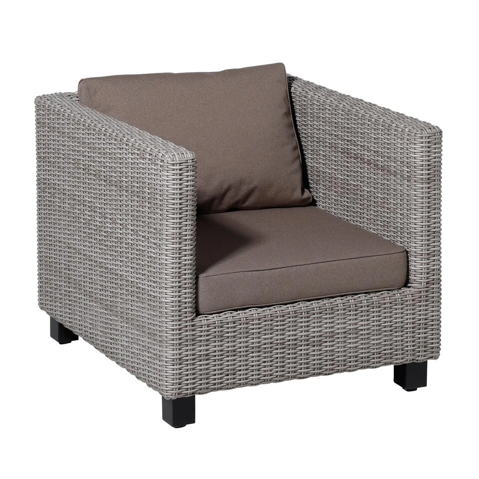 Perel Lounge Profi-line Outdoor Manchester Taupe 6 Perel Lounge Profi-line Outdoor Manchester Taupe - Afbeelding 4