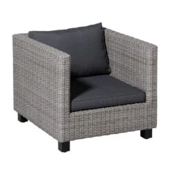 Madison Lounge Luxe Panama Grey Zitkussen 60x60cm -tuinmeubelen 1000041088 0111