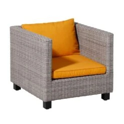 Madison Lounge Luxe Panama Golden Glow Zitkussen 60x60cm -tuinmeubelen 1000041107 0111