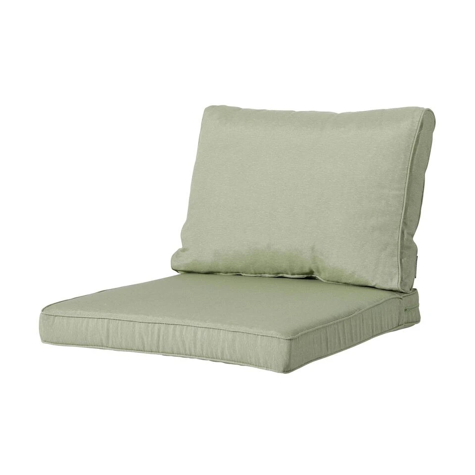 Madison Lounge Luxe Panama Sage Zitkussen 60x60cm 5 Madison Lounge Luxe Panama Sage Zitkussen 60x60cm - Afbeelding 3