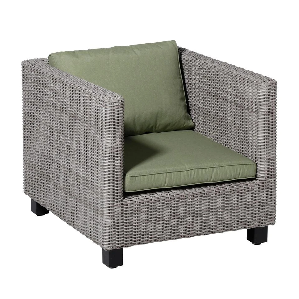 Madison Lounge Luxe Panama Sage Zitkussen 60x60cm 6 Madison Lounge Luxe Panama Sage Zitkussen 60x60cm - Afbeelding 4