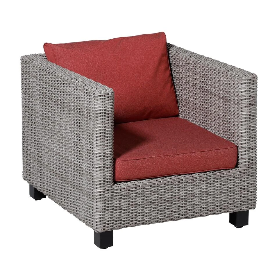 Madison Lounge Profi-line Outdoor Manchester Red Zitkussen 60x43cm 5 Madison Lounge Profi-line Outdoor Manchester Red Zitkussen 60x43cm - Afbeelding 3