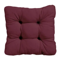 Madison - Zitkussen - Panama Bordeaux - 47x47 - Rood