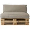 2L Metro Lounge Beige Palletkussens - Set Zit- En Rugkussen 2 2L Metro Lounge Beige Palletkussens - Set Zit- En Rugkussen -tuinmeubelen 1000044146