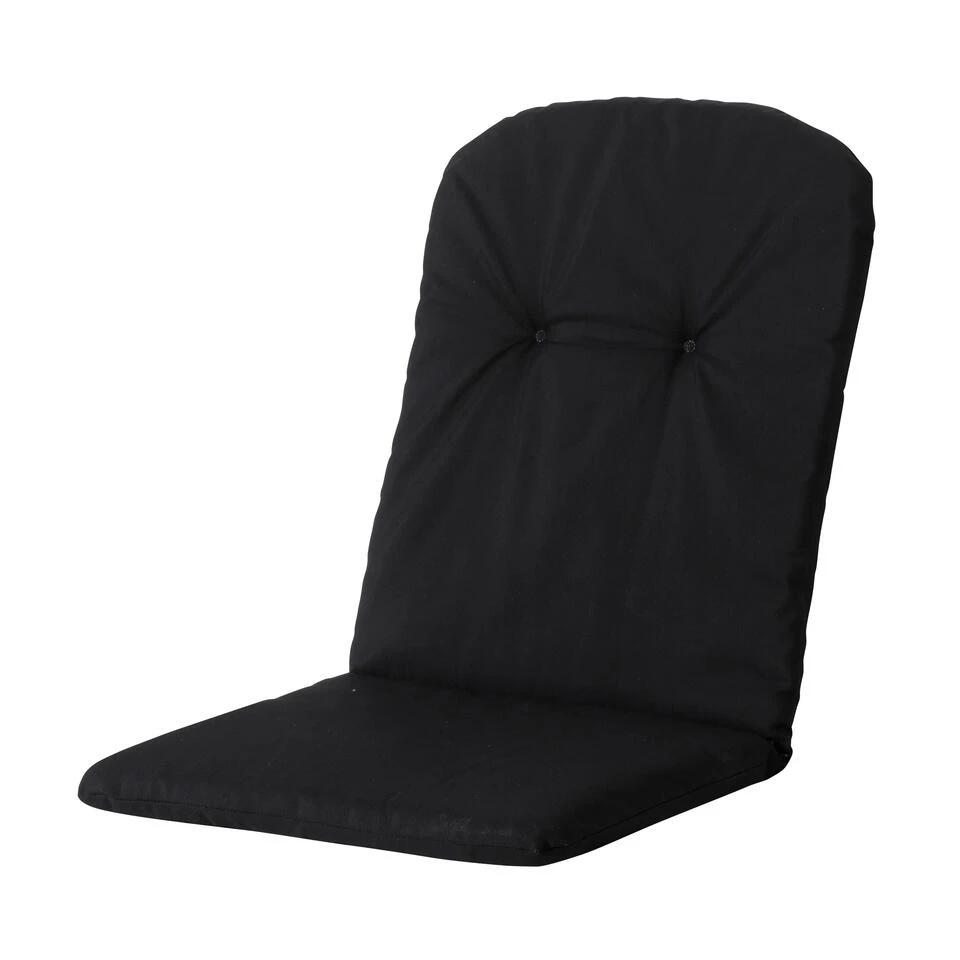 Madison Kussen - Kuip Hoog - Panama Black - 45x96 - Zwart 4 Madison Kussen - Kuip Hoog - Panama Black - 45x96 - Zwart - Afbeelding 2