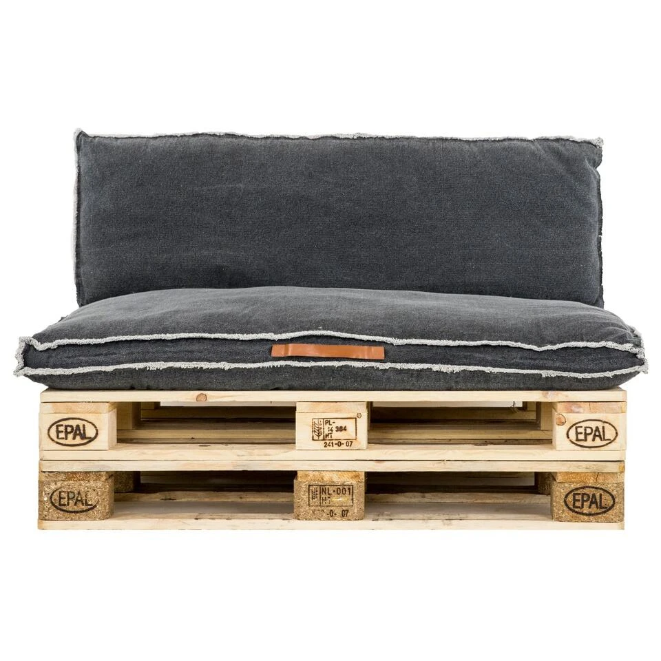 Unique Living Rugkussen Manouk Donkergrijs - 120 X 40 Cm 4 Unique Living Rugkussen Manouk Donkergrijs - 120 X 40 Cm - Afbeelding 2