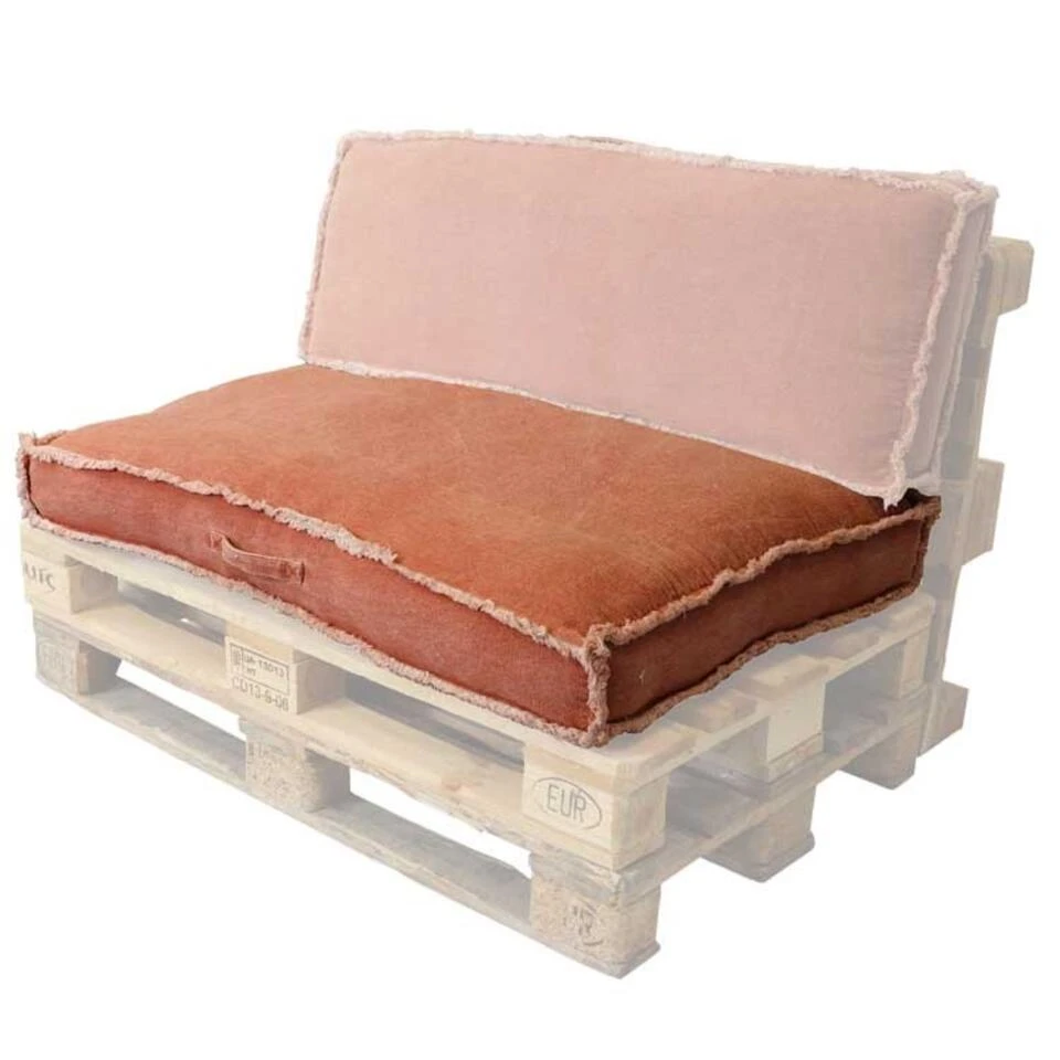 Unique Living Palletkussen Manouk Terra - 120 X 80 Cm 3 Unique Living Palletkussen Manouk Terra - 120 X 80 Cm