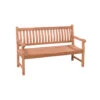 Livingfurn - Tuinbank Bench Patrick - 50x120x60 - Teakhout -tuinmeubelen 1000045392