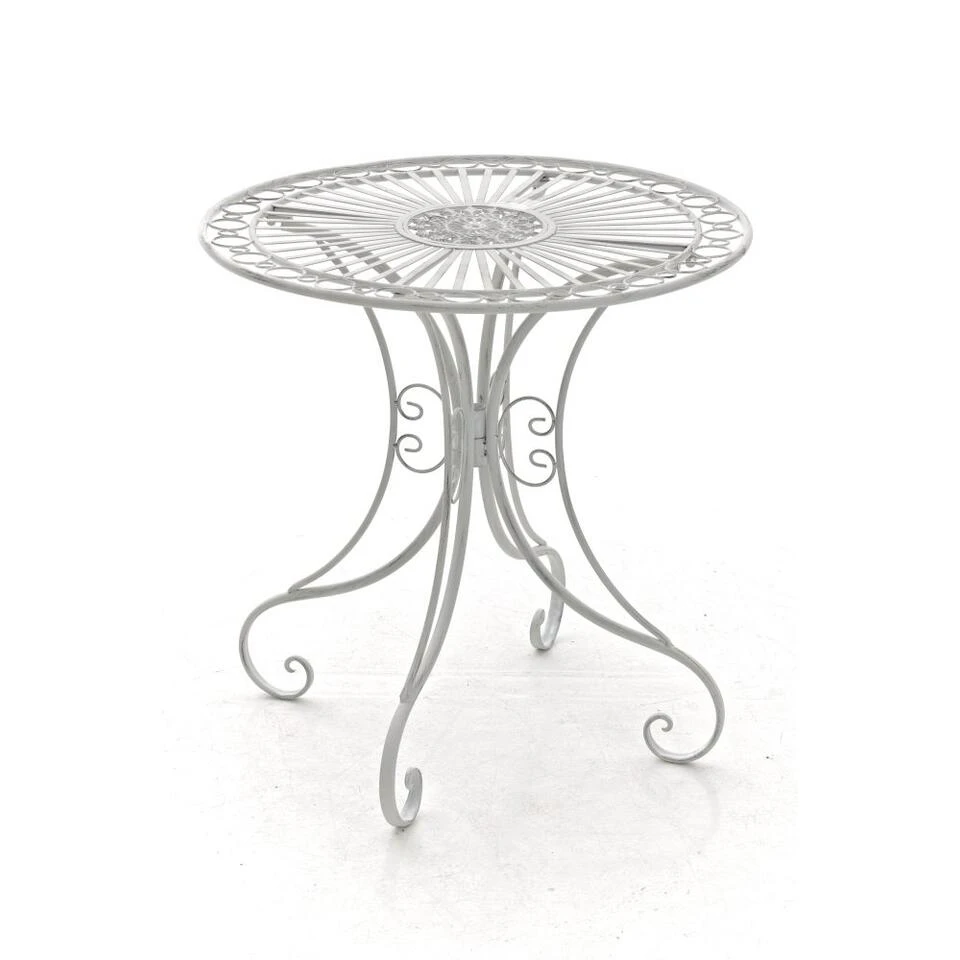 Clp Tuintafel Hari Antiek Wit 2 Clp Tuintafel Hari Antiek Wit
