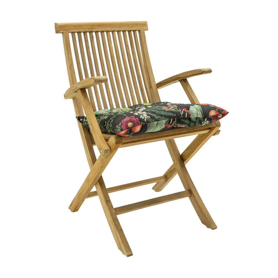 Madison - Zitkussen - Josie Grey - 46x46 - Grijs 4 Madison - Zitkussen - Josie Grey - 46x46 - Grijs - Afbeelding 2