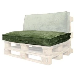 Unique Living Palletkussen Bay Groen - 120x80cm -tuinmeubelen 1000047968 0101