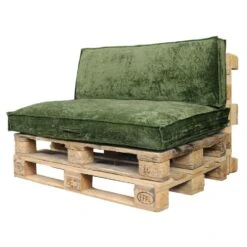 Unique Living Palletkussen Bay Groen - 120x80cm -tuinmeubelen 1000047968 0102