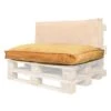 Unique Living Palletkussen Bay Oker Geel - 120x80cm 1 Unique Living Palletkussen Bay Oker Geel - 120x80cm -tuinmeubelen 1000047970