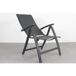 VDG Corsica Verstelbare Tuinstoel - Antraciet -tuinmeubelen 1000048048 0103