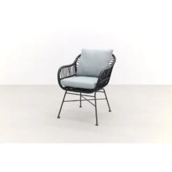 Garden Impressions Margriet Tuinstoel - Zwart Mint Grey 8 Garden Impressions Margriet Tuinstoel - Zwart Mint Grey -tuinmeubelen 1000048776 0102