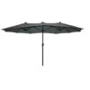 SenS-Line - Marbella Parasol Grijs 270x450 Cm - Grijs 2 SenS-Line - Marbella Parasol Grijs 270x450 Cm - Grijs -tuinmeubelen 1000049251
