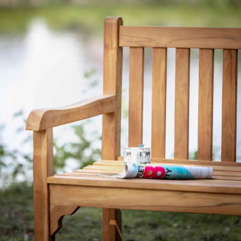 Giga Meubel - Tuinbank Teakhout - 180x60x91cm - Java 5 Giga Meubel - Tuinbank Teakhout - 180x60x91cm - Java - Afbeelding 4