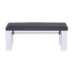 Garden Impressions Plaza Lounge Tuinbank 115,5x43xH40 Cm -mat Wit 7 Garden Impressions Plaza Lounge Tuinbank 115,5x43xH40 Cm -mat Wit -tuinmeubelen 1000052959 0103