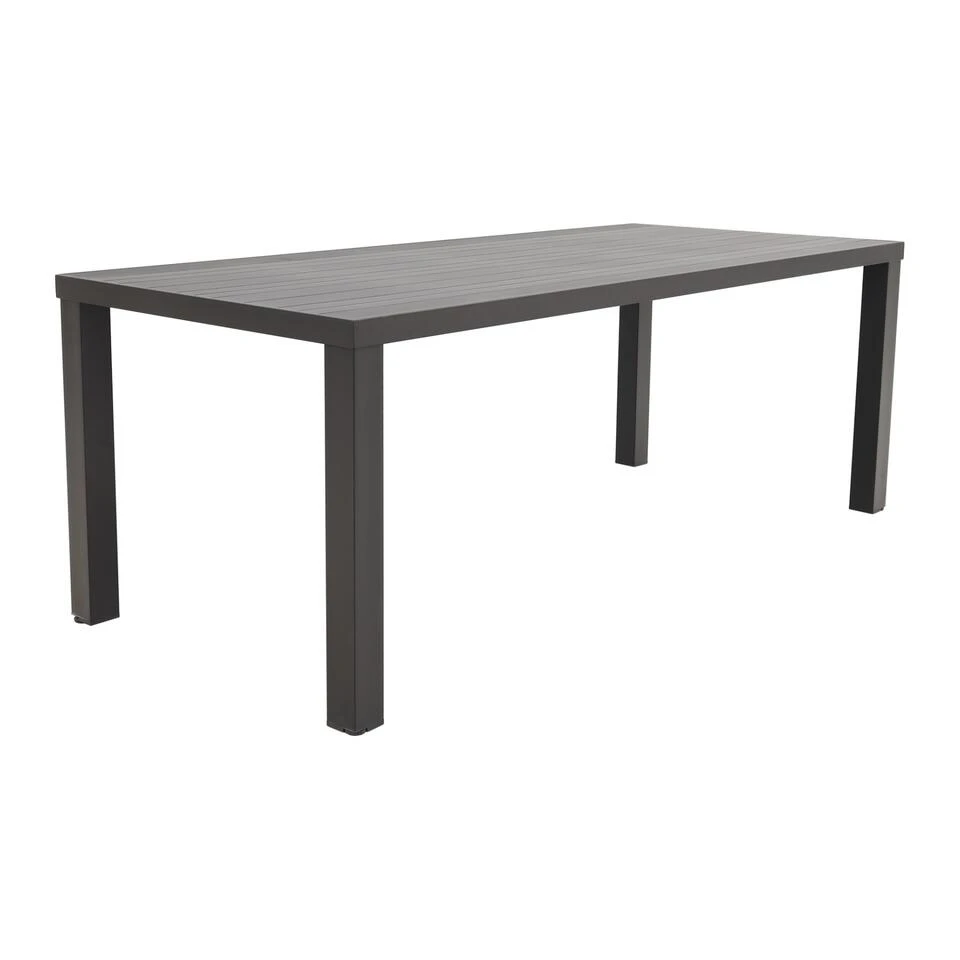 VDG Lena Tuintafel Antraciet - 210 X 90 Cm 3 VDG Lena Tuintafel Antraciet - 210 X 90 Cm