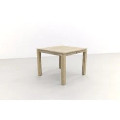 Allure Rome Teak Tuintafel 100 X 100 Cm. - Grey -tuinmeubelen 1000054221 0102