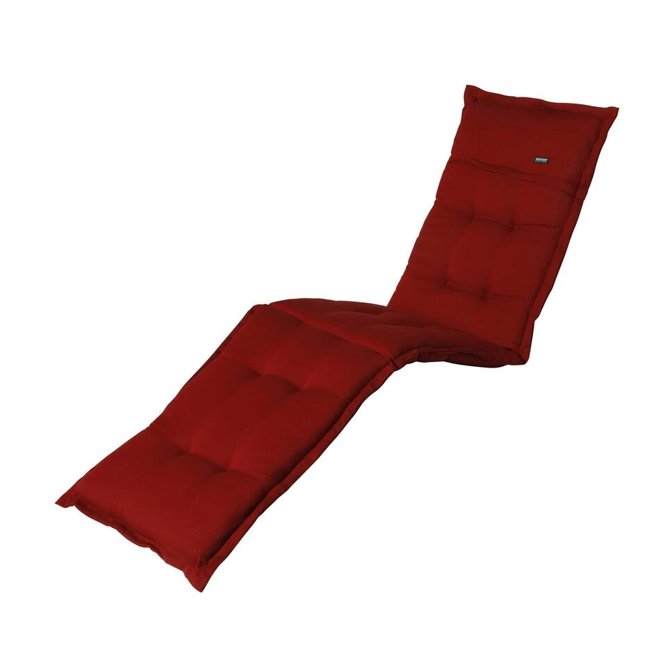 Madison Ligbedkussen - Rib Red - 200x60 - Rood 3 Madison Ligbedkussen - Rib Red - 200x60 - Rood