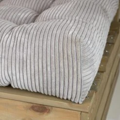 2L Home & Garden Palletkussenset Ribcord Deluxe Pebble Grey - 2 Delige Set 9 2L Home & Garden Palletkussenset Ribcord Deluxe Pebble Grey - 2 Delige Set -tuinmeubelen 1000056855 0103