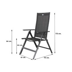 Hartman Verstelbare Tuinstoel Napoli - Aluminium Armleuning 7 Hartman Verstelbare Tuinstoel Napoli - Aluminium Armleuning -tuinmeubelen 1000057584 0101