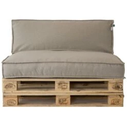 2L Home & Garden Palletkussenset Metro Lounge Beige - 2 Delige Set -tuinmeubelen 1000058821 0102