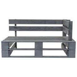 VidaXL Tuinbank Met Zandkleurige Kussens Pallet Grenenhout 9 VidaXL Tuinbank Met Zandkleurige Kussens Pallet Grenenhout -tuinmeubelen 1000060804 0103