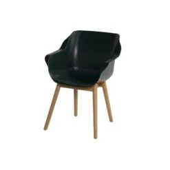 Set Van 2- Hartman Sophie Studio Diningstoel- Night Green- Teak Poot 8 Set Van 2- Hartman Sophie Studio Diningstoel- Night Green- Teak Poot -tuinmeubelen 1000073149 0102