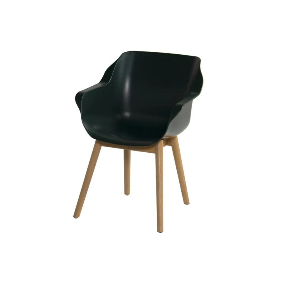 Set Van 2- Hartman Sophie Studio Diningstoel- Night Green- Teak Poot 5 Set Van 2- Hartman Sophie Studio Diningstoel- Night Green- Teak Poot - Afbeelding 3